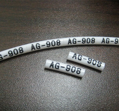 線號管打碼機TP70/TP76打印樣品