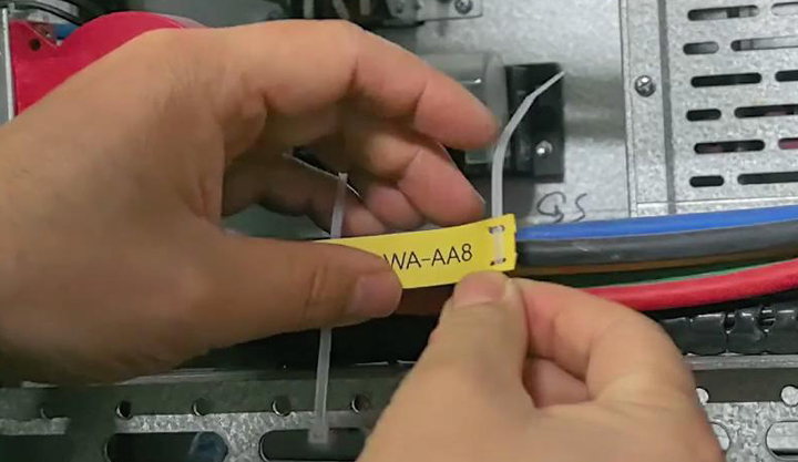 碩方標簽打印機G系列打印教程&mdash;&mdash;安裝打印標識牌